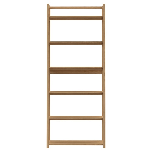 Regał Ludza 6 półek dąb naturalny - ACTONA